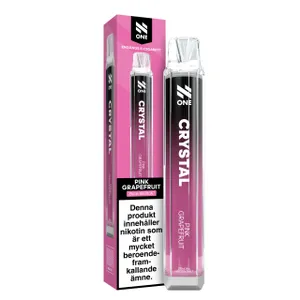 N-One Crystal Mesh - Pink Grapefruit (20 mg, Engångs vape)