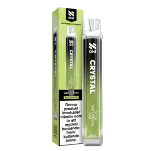 N-One Crystal Mesh - Sour Watermelon Kiwi (20 mg, Engångs vape)