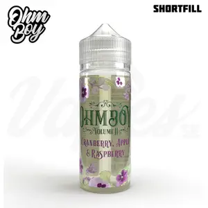 Ohm Boy Volume II - Cranberry, Apple & Raspberry (100 ml, Shortfill)