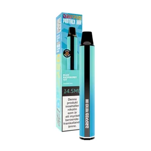 Panther Bar - Blue Raspberry Ice (14,5 mg, Engångs vape)