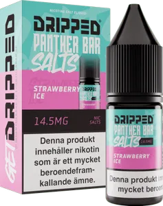 Panther Bar Salts - Strawberry Ice (10 ml, 14,5 mg Nikotinsalt)