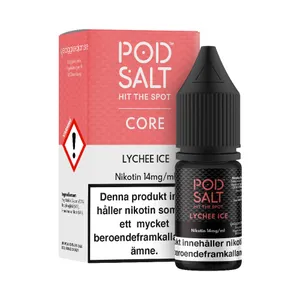 Pod Salt Core - Lychee Ice (10 ml, 14 mg, Nikotinsalt)