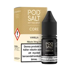 Pod Salt Core - Vanilla (10 ml, 14 mg, Nikotinsalt)