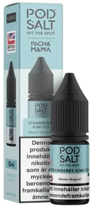 Pod Salt Fusions - Pachamama Strawberry Kiwi Ice (10 ml, 14 mg, Nikotinsalt)