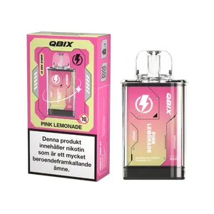 QBIX Pod - Pink Lemonade (14 mg, Engångspod)
