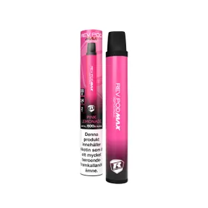 Rev Pod Max - Pink Lemonade (14 mg, Engångs vape)