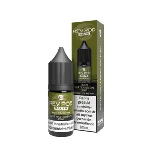 Rev Pod  Salts - Sour Watermelon Kiwi (10 ml, 14 mg Nikotinsalt)