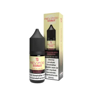 Rev Pod  Salts - Strawberry Banana (10 ml, 14 mg Nikotinsalt)