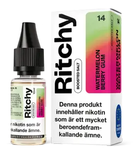 Ritchy Salt - Watermelon Berry Gum (10 ml, 14 mg Nikotinsalt)