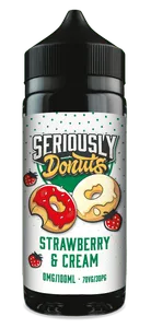 Seriously Donuts - Strawberry & Cream (100 ml, Shortfill)