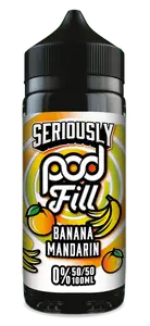 Seriously Pod Fill - Banana Mandarin (100 ml, Shortfill)