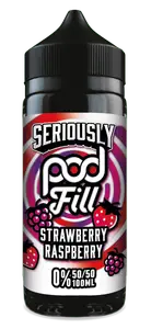 Seriously Pod Fill - Strawberry Raspberry (100 ml, Shortfill)