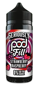 Seriously Pod Fill - Strawberry Raspberry (100 ml, Shortfill)