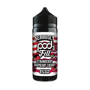 Seriously Pod Fill - Strawberry Raspberry Cherry (100 ml, Shortfill)