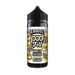Seriously Pod Fill - Vanilla Custard (100 ml, Shortfill)