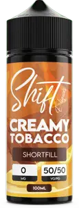 Shift - Creamy Tobacco (100 ml, Shortfill)