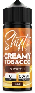 Shift - Creamy Tobacco (100 ml, Shortfill)