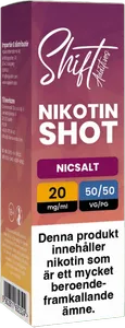 Shift - Nikotinshot Salt-B 50VG/50PG (10 ml, 20 mg)