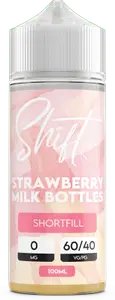 Shift - Strawberry Milk Bottles (100 ml, Shortfill)