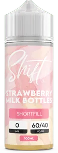 Shift - Strawberry Milk Bottles (100 ml, Shortfill)