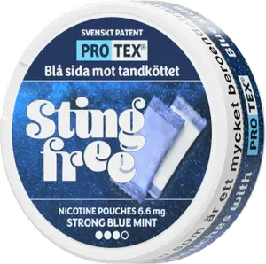 Stingfree - Strong Blue Mint - Slim (6,6 mg/portion)