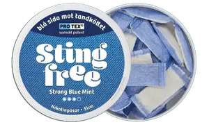 Stingfree - Strong Blue Mint - Slim (6,6 mg/portion)