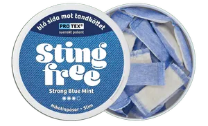 Stingfree - Strong Blue Mint - Slim (6,6 mg/portion)