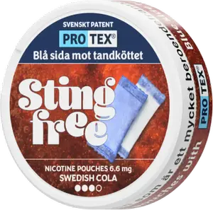 Stingfree - Swedish Cola - Slim (6,6 mg/portion)