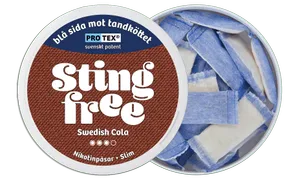 Stingfree - Swedish Cola - Slim (6,6 mg/portion)
