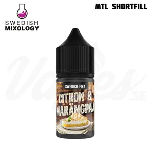 Swedish Fika - Citron & Marängpaj (10 ml, MTL Shortfill)