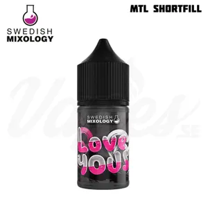 Swedish Mixology - Love Yous (10 ml, MTL Shortfill)