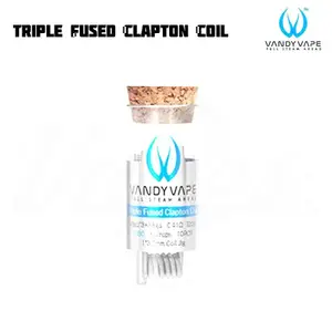 Vandy Vape Triple Fused Clapton Coils (10-pack)