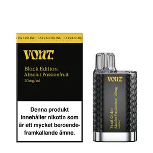 Vont Cube - Absolute Passionfruit (20 mg, Engångs vape)