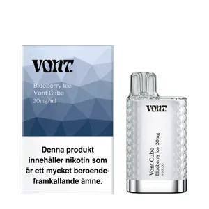 Vont Cube - Blueberry Ice (20 mg, Engångs vape)
