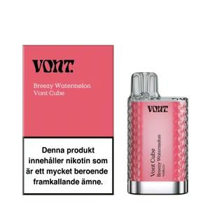 Vont Cube - Breezy Watermelon (14 mg, Engångs vape)
