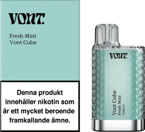 Vont Cube - Fresh Mint (20 mg, Engångs vape)