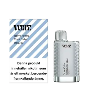 Vont Cube - Göteborg (14 mg, Engångs vape)