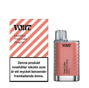 Vont Cube - Gränna  (20 mg, Engångs vape)