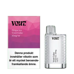 Vont Cube - Grape Ice (20 mg, Engångs vape)