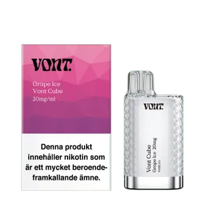 Vont Cube - Grape Ice (20 mg, Engångs vape)