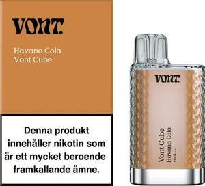 Vont Cube - Havana Cola (20 mg, Engångs vape)