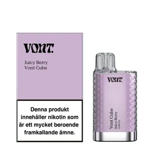Vont Cube - Juicy Berry (14 mg, Engångs vape)