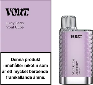 Vont Cube - Juicy Berry (20 mg, Engångs vape)