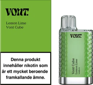 Vont Cube - Lemon Lime (20 mg, Engångs vape)