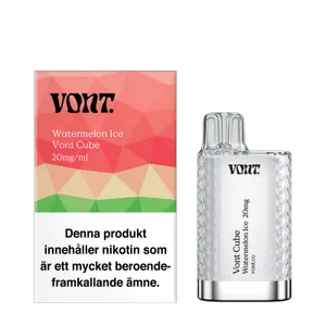 Vont Cube - Watermelon Ice (20 mg, Engångs vape)