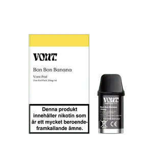 Vont Pod - Bon Bon Banana (20 mg, Engångspod)