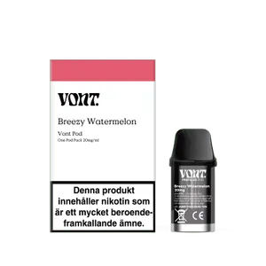 Vont Pod - Breezy Watermelon (20 mg, Engångspod)
