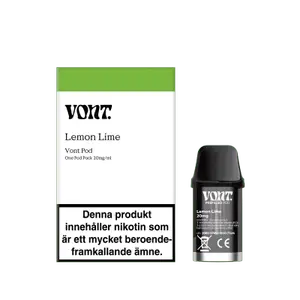 Vont Pod - Lemon Lime (20 mg, Engångspod)
