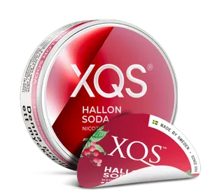 XQS - Hallonsoda Strong - Slim (8 mg/portion)
