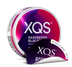 XQS - Raspberry Blackcurrant - Slim (8 mg/portion)